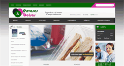 Desktop Screenshot of envasesybolsas.com