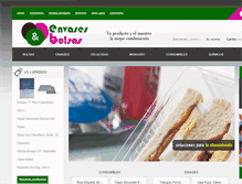 Tablet Screenshot of envasesybolsas.com